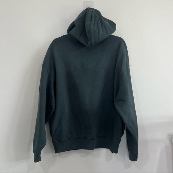 NEW Anine Bing Ash Eagle Hoodie in Emerald - Picture 7 of 13